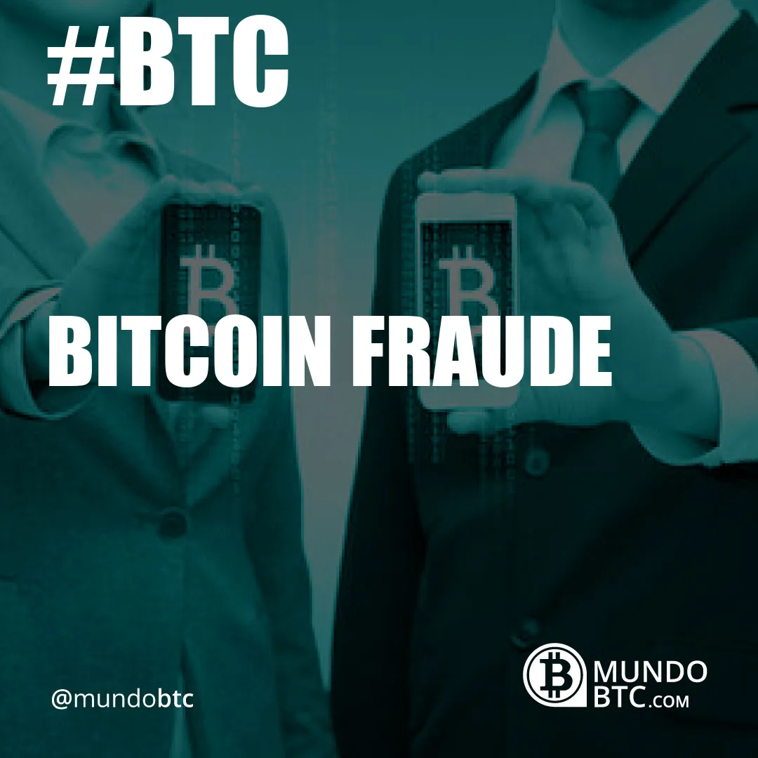 bitcoin fraude