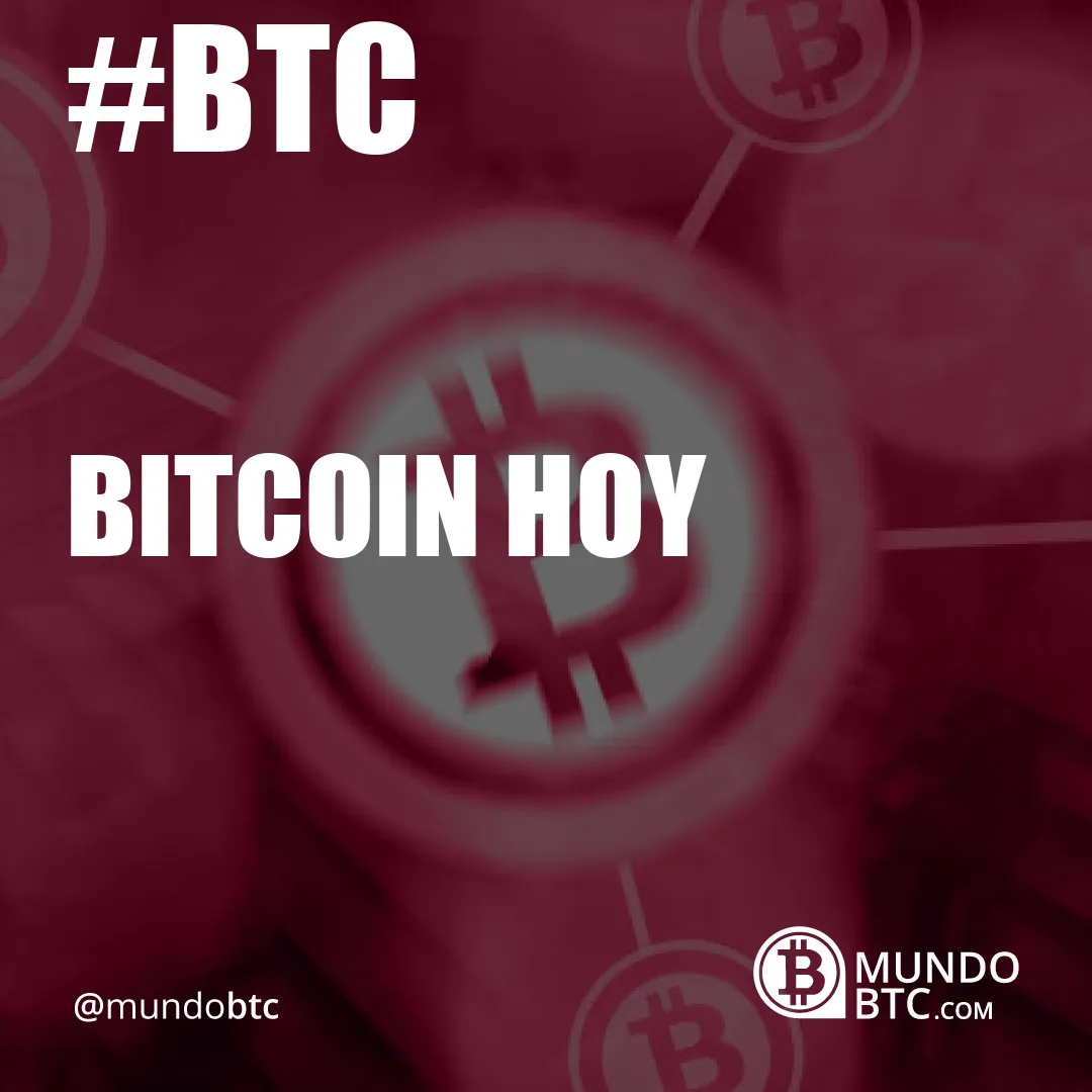 bitcoin hoy