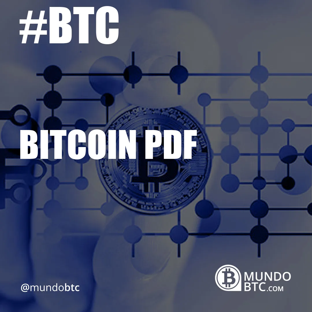 Bitcoin Pdf