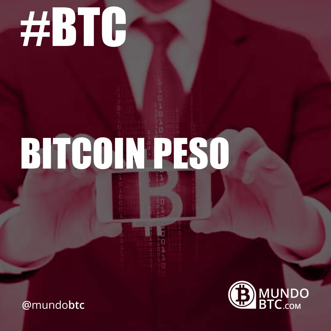 Bitcoin Peso