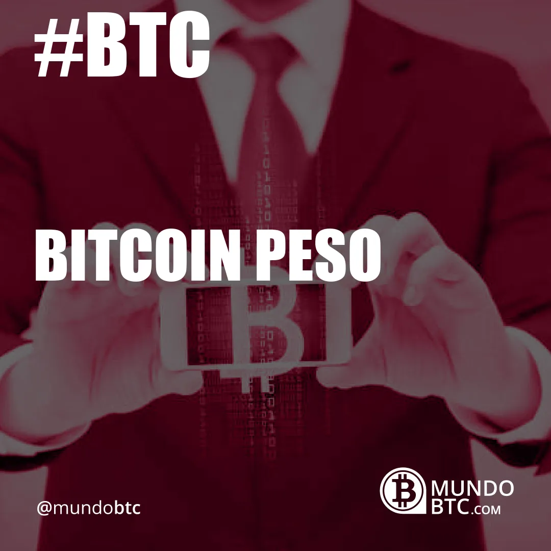 bitcoin peso