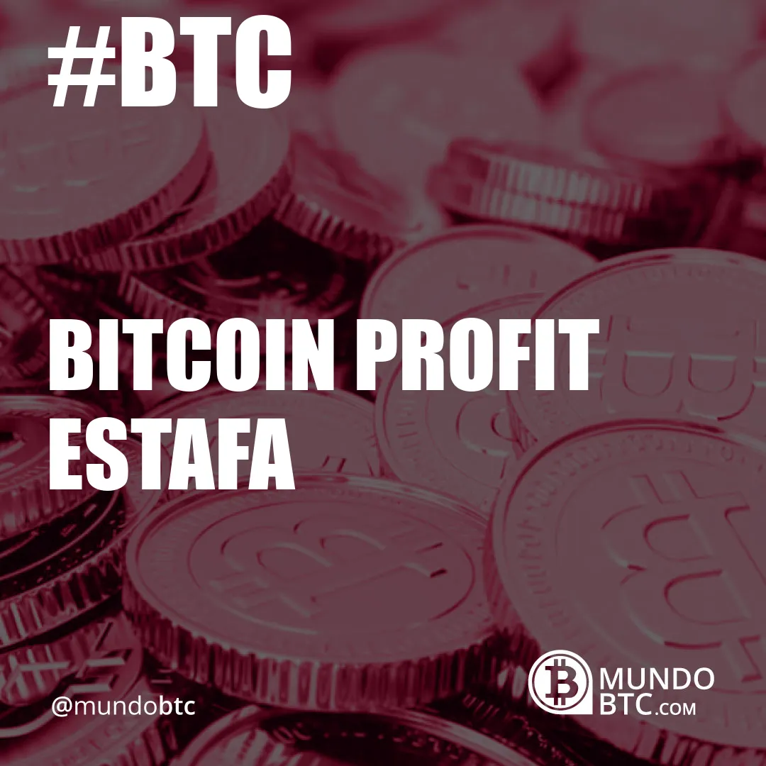 Bitcoin Profit Estafa