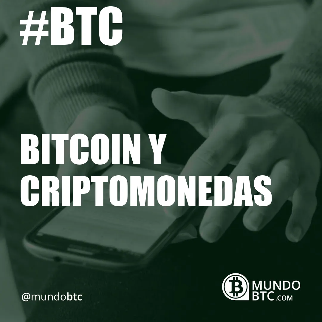 bitcoin y criptomonedas