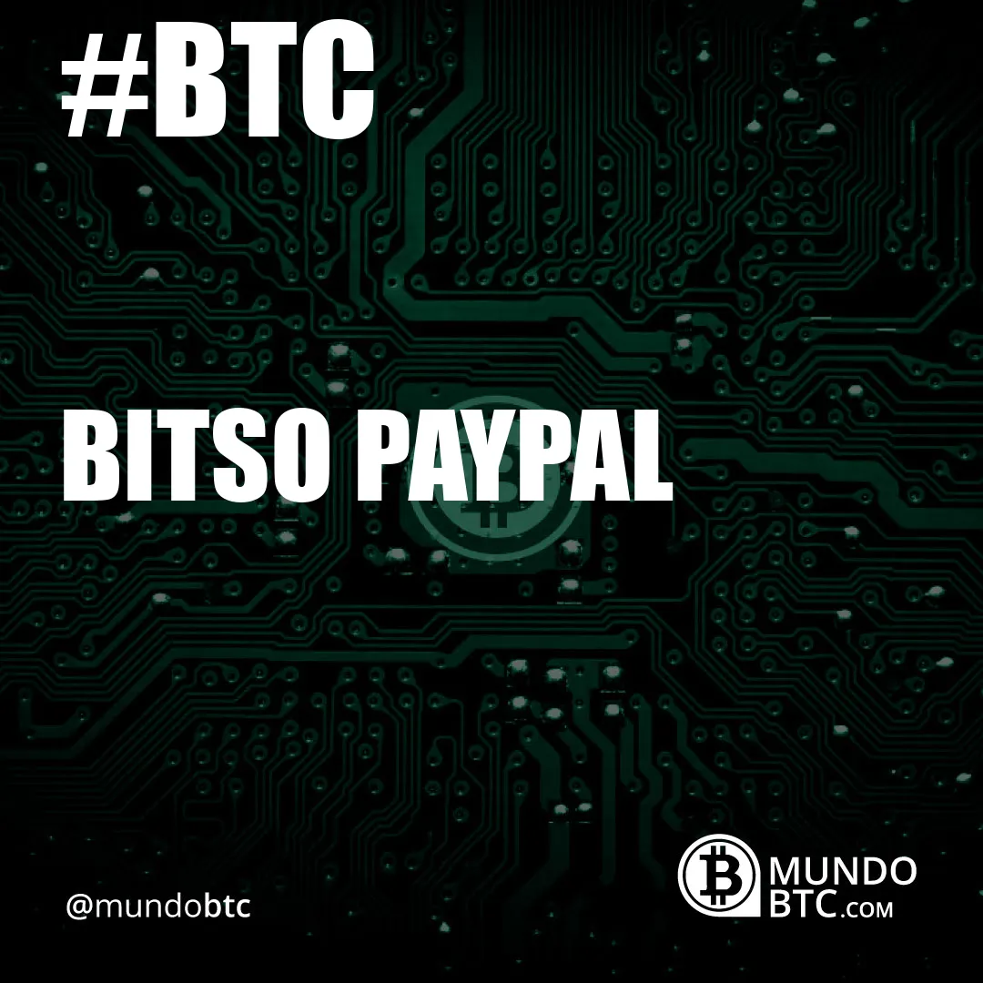 Bitso Paypal