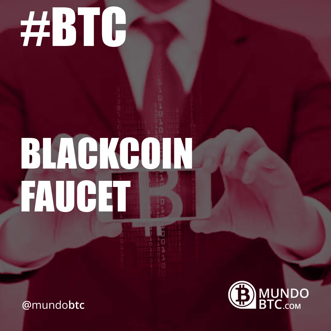 blackcoin faucet