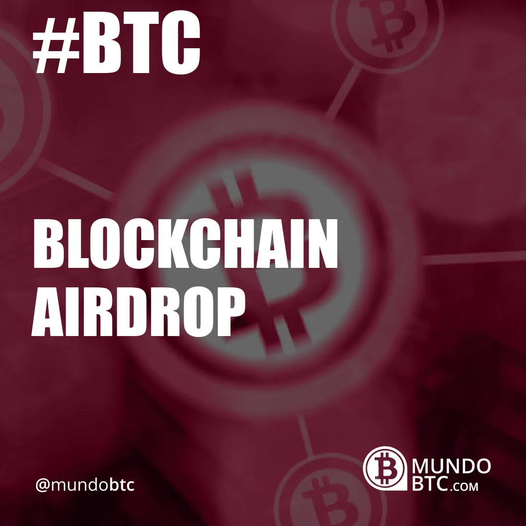 blockchain airdrop