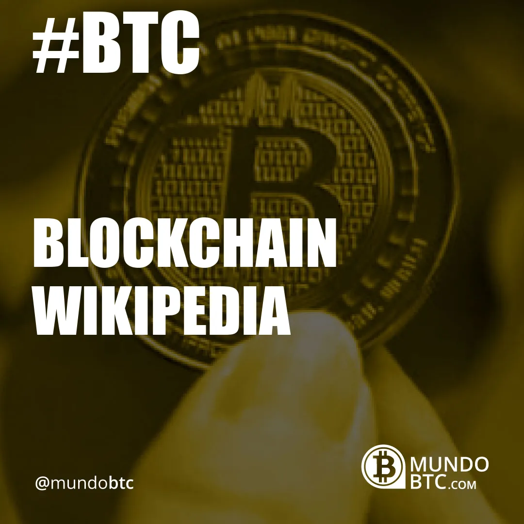 blockchain wikipedia