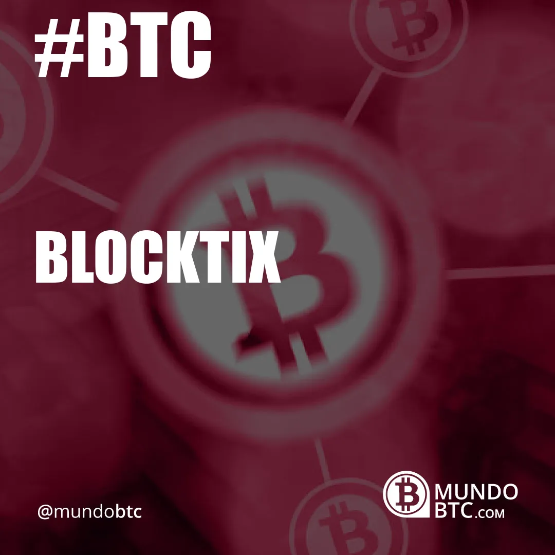 Blocktix