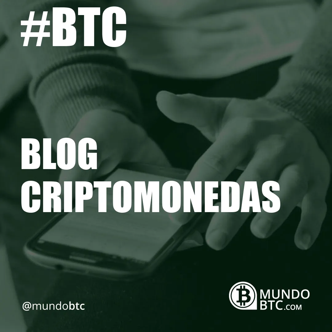 Blog Criptomonedas