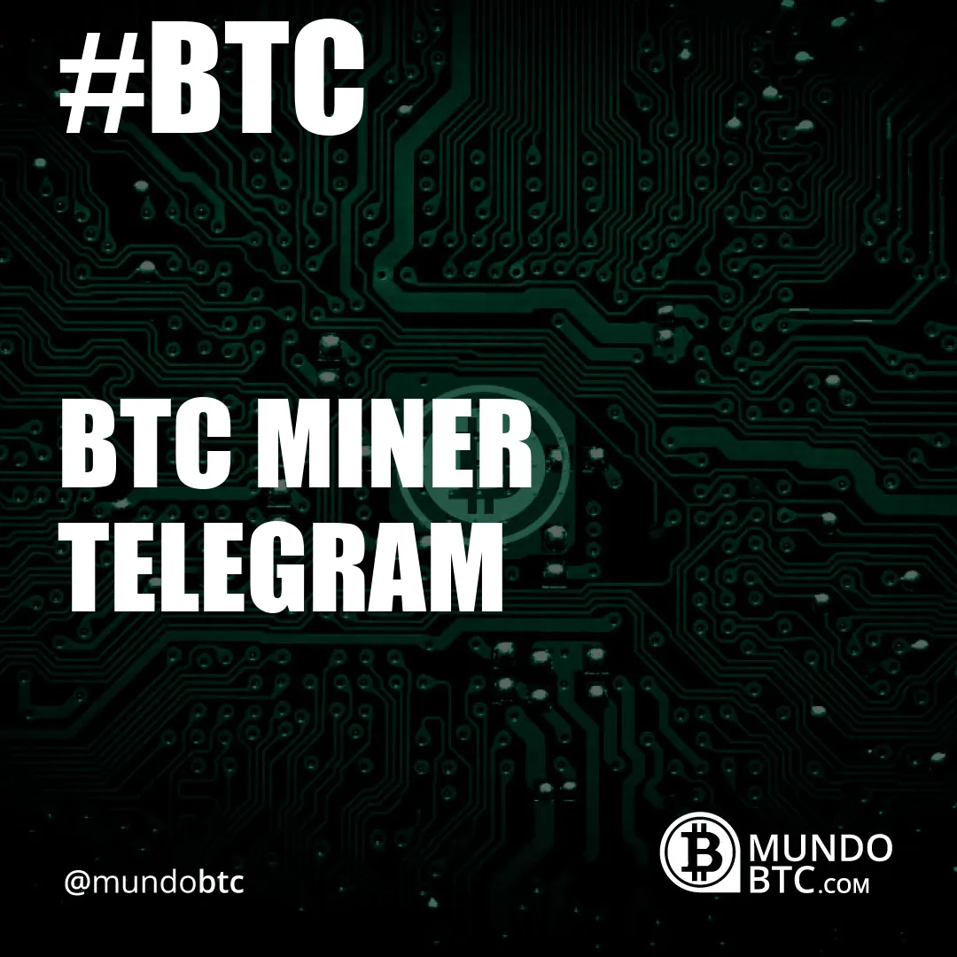 Btc Miner Telegram