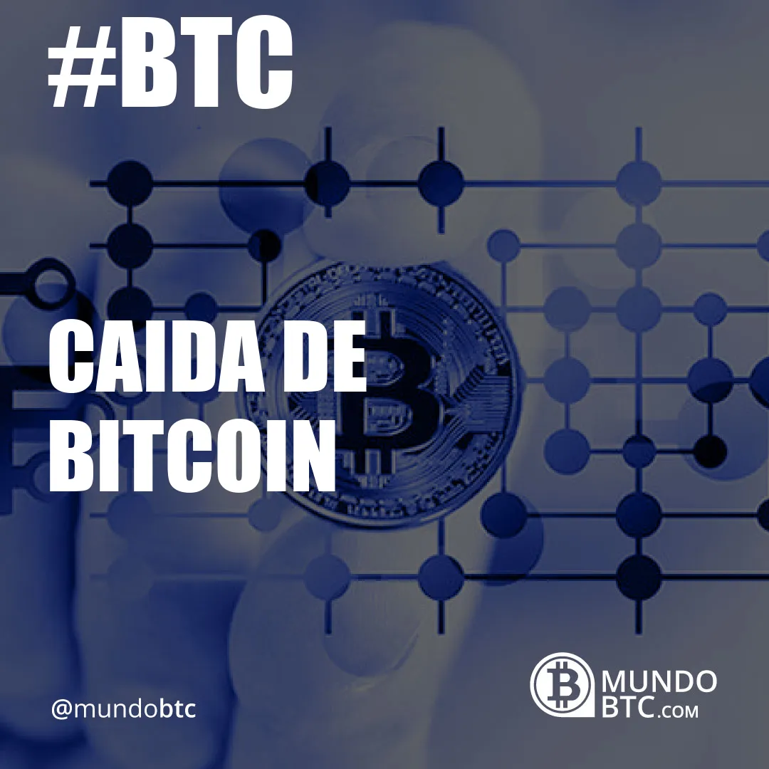 Caida de Bitcoin