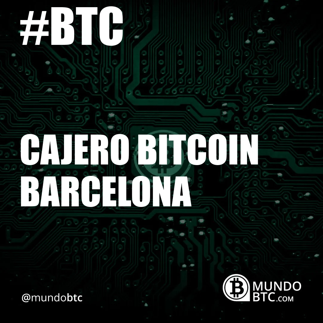 cajero bitcoin barcelona