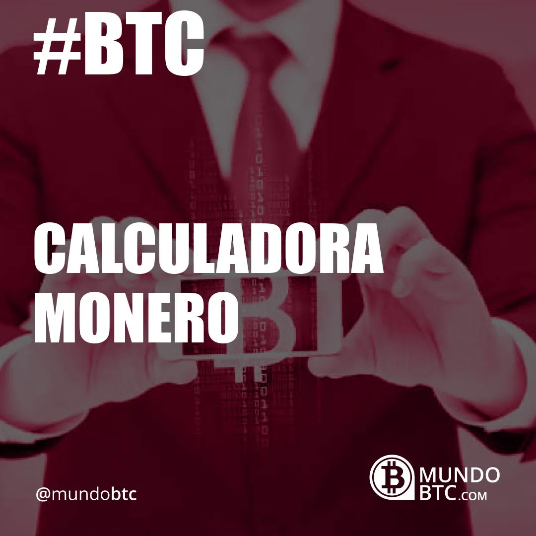 Calculadora Monero