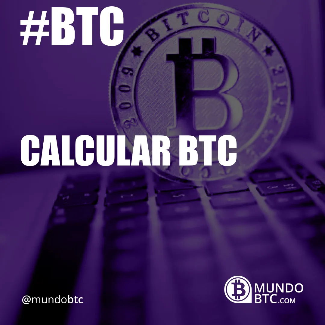 Calcular Btc