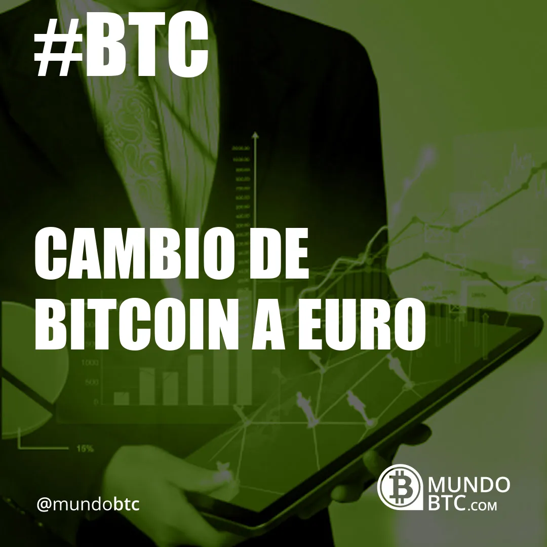 cambio de bitcoin a euro