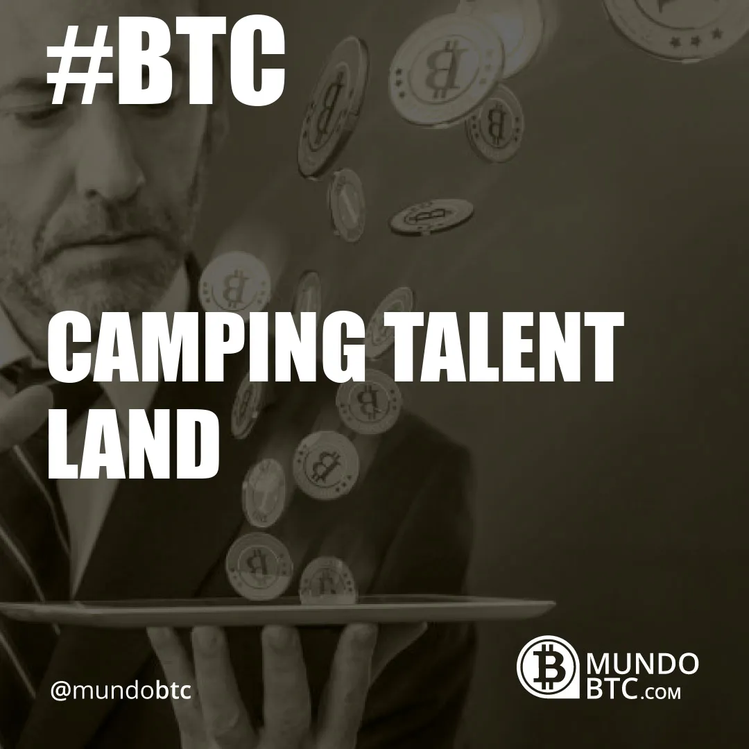 camping talent land