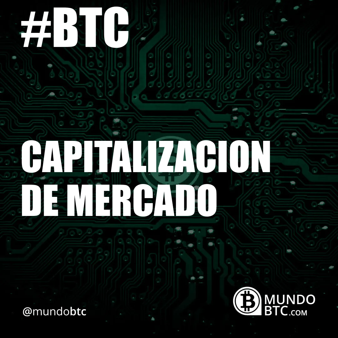 capitalizacion de mercado