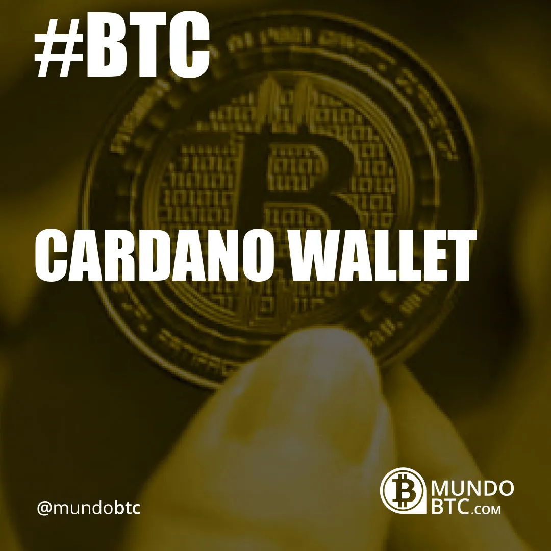 Cardano Wallet