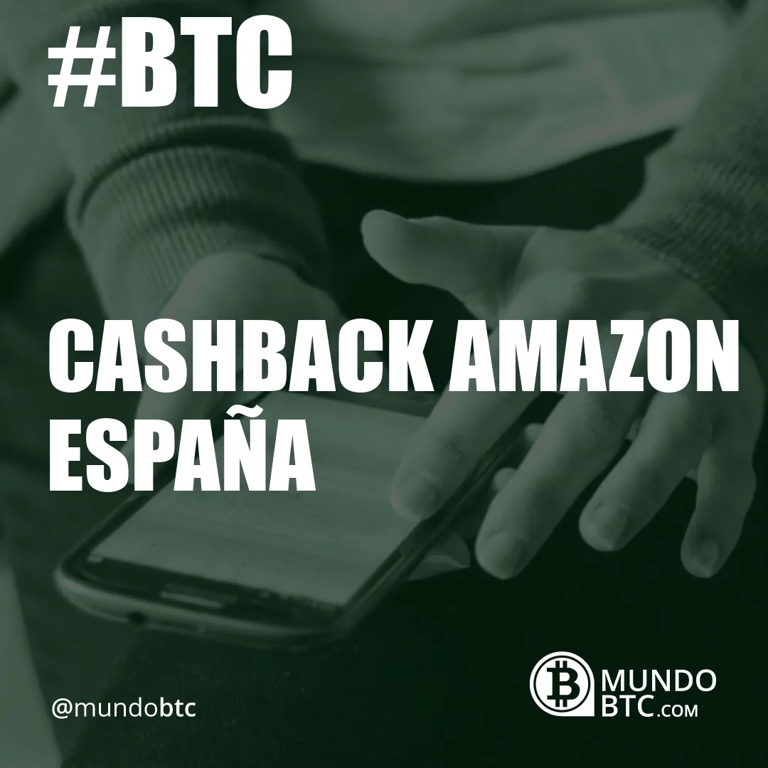 Cashback Amazon España