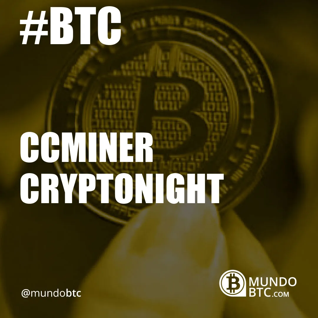 Ccminer Cryptonight