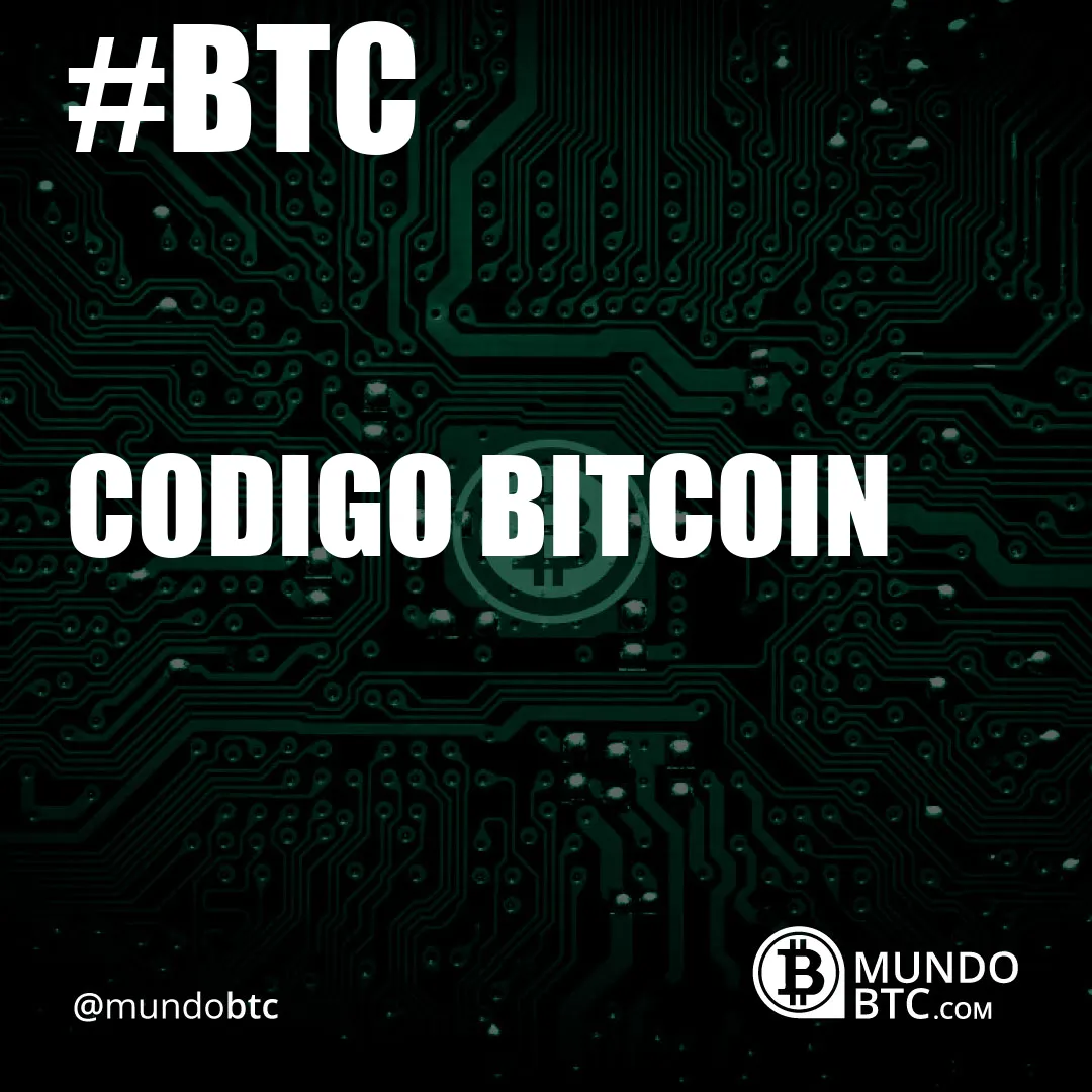 codigo bitcoin