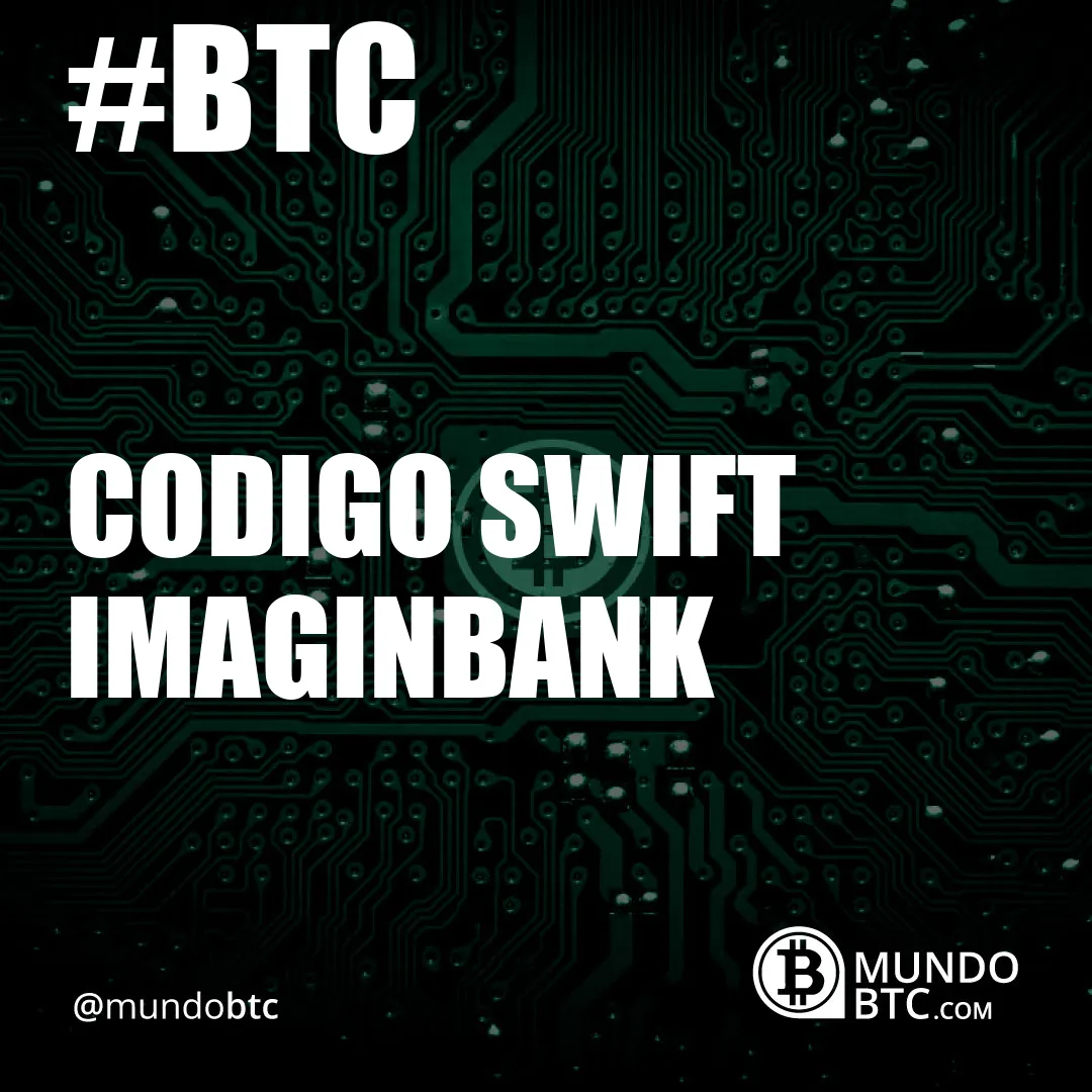 Codigo Swift Imaginbank