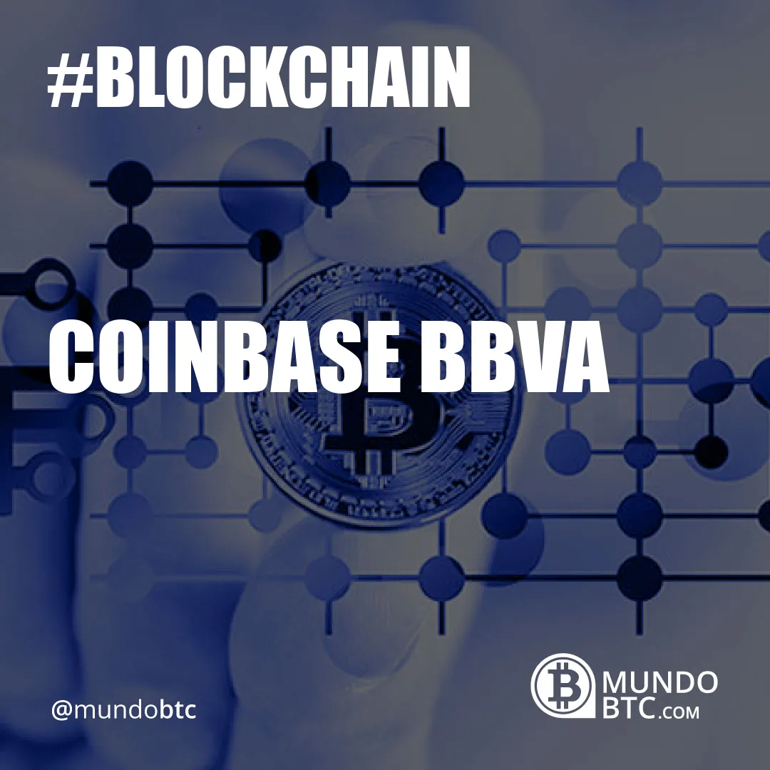 Coinbase Bbva