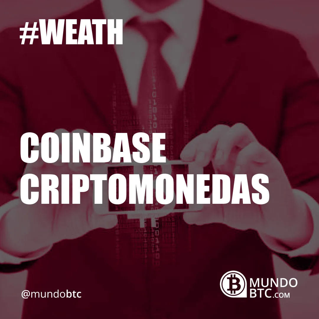 Coinbase Criptomonedas