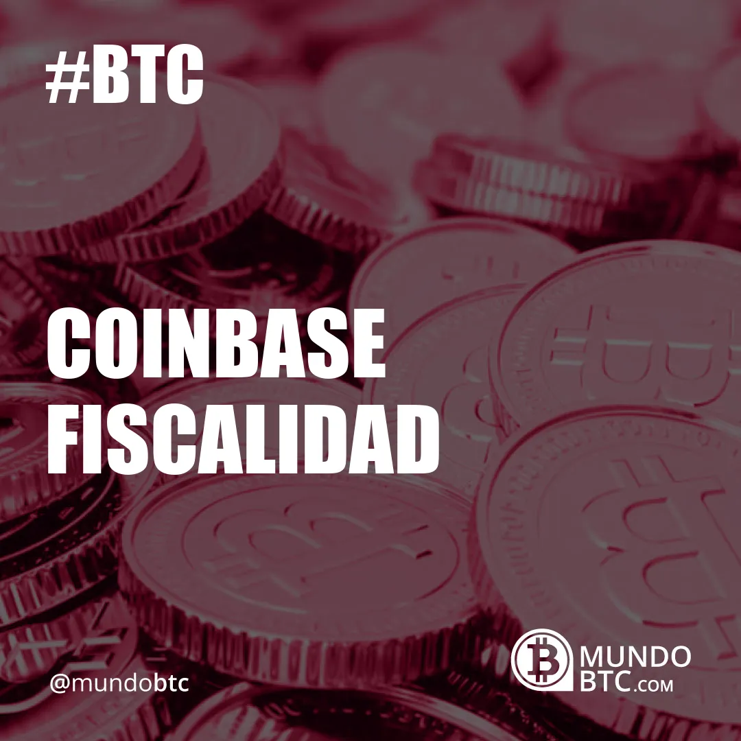 Coinbase Fiscalidad