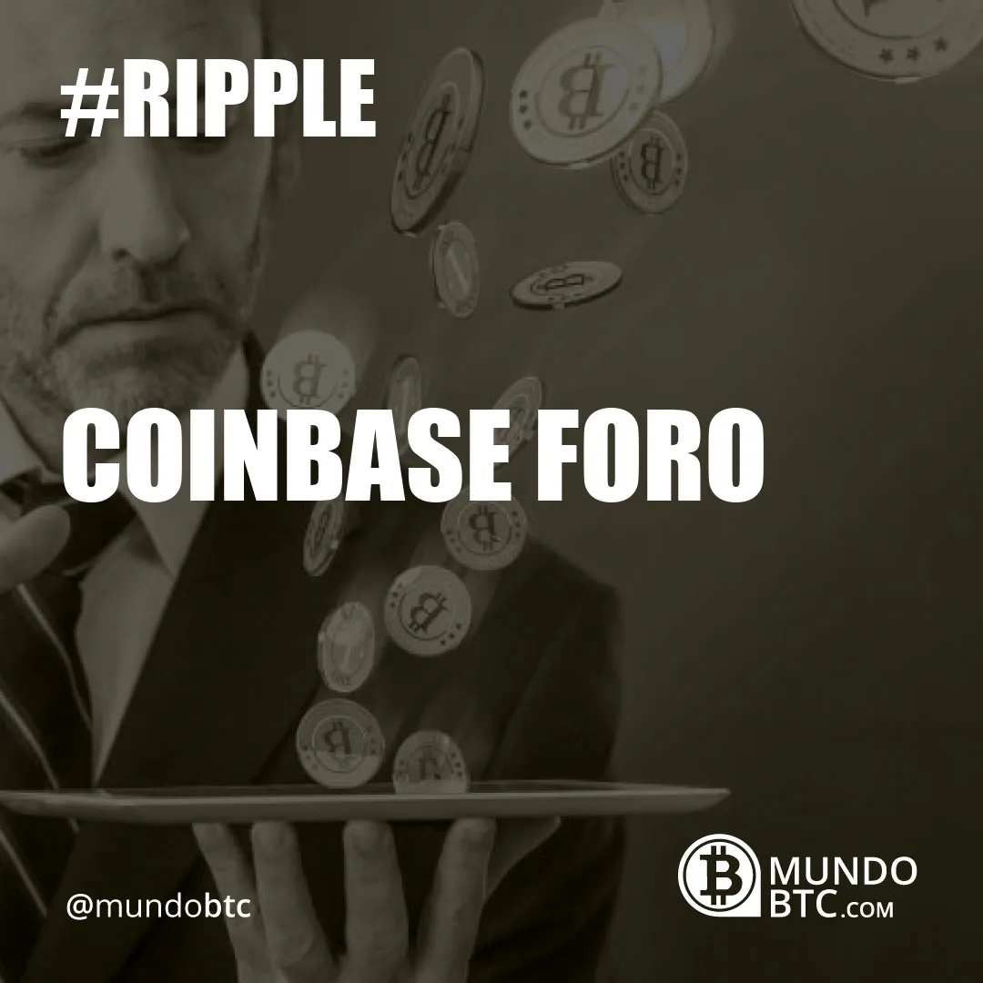 Coinbase Foro