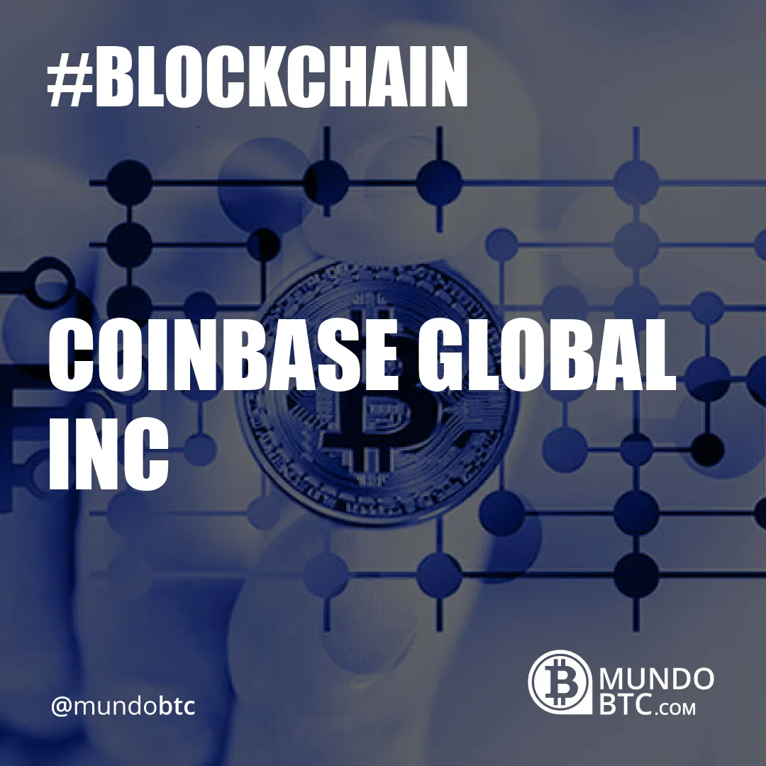 Coinbase Global Inc