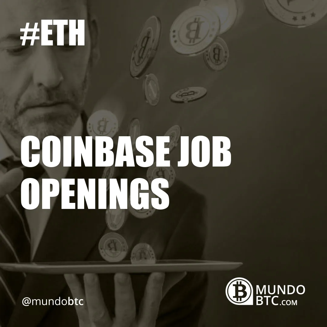 Coinbase Job Openings