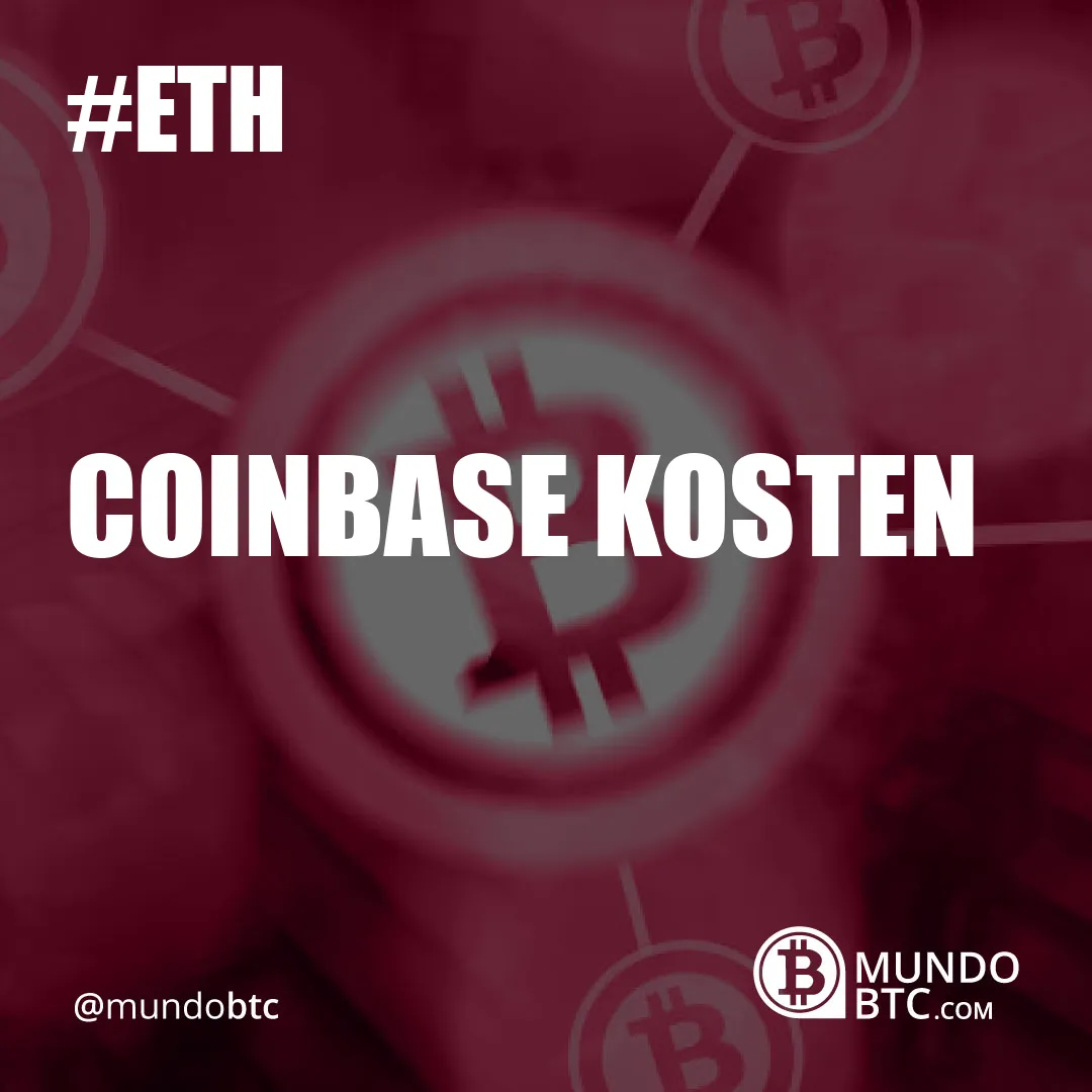 Coinbase Kosten