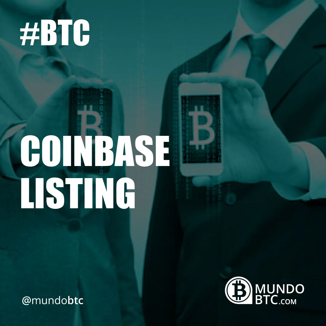 Coinbase Listing