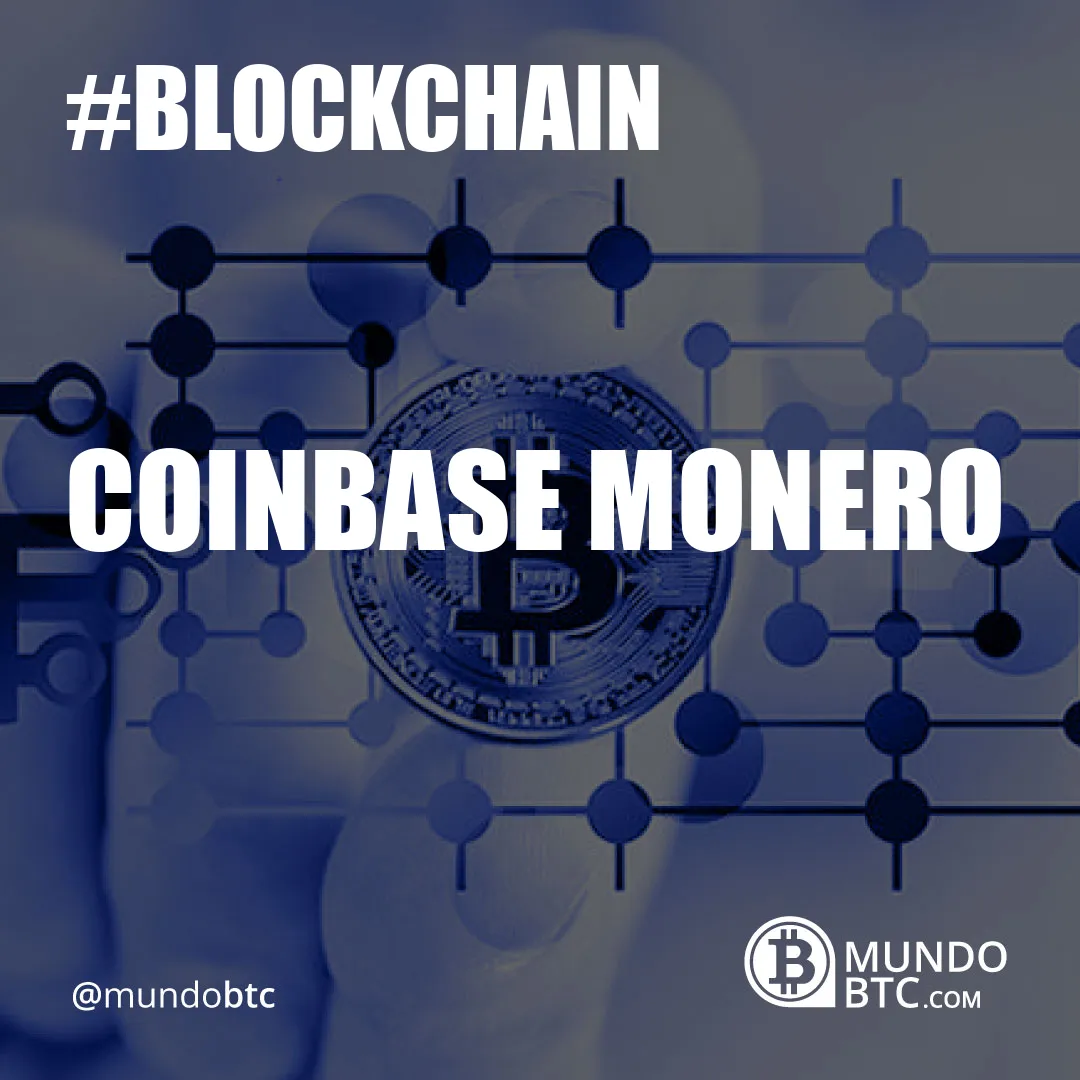 Coinbase Monero