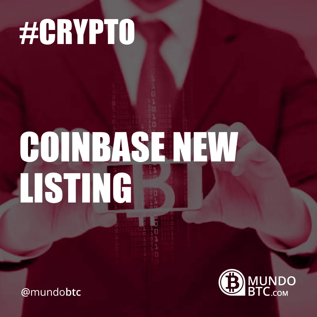 Coinbase New Listing