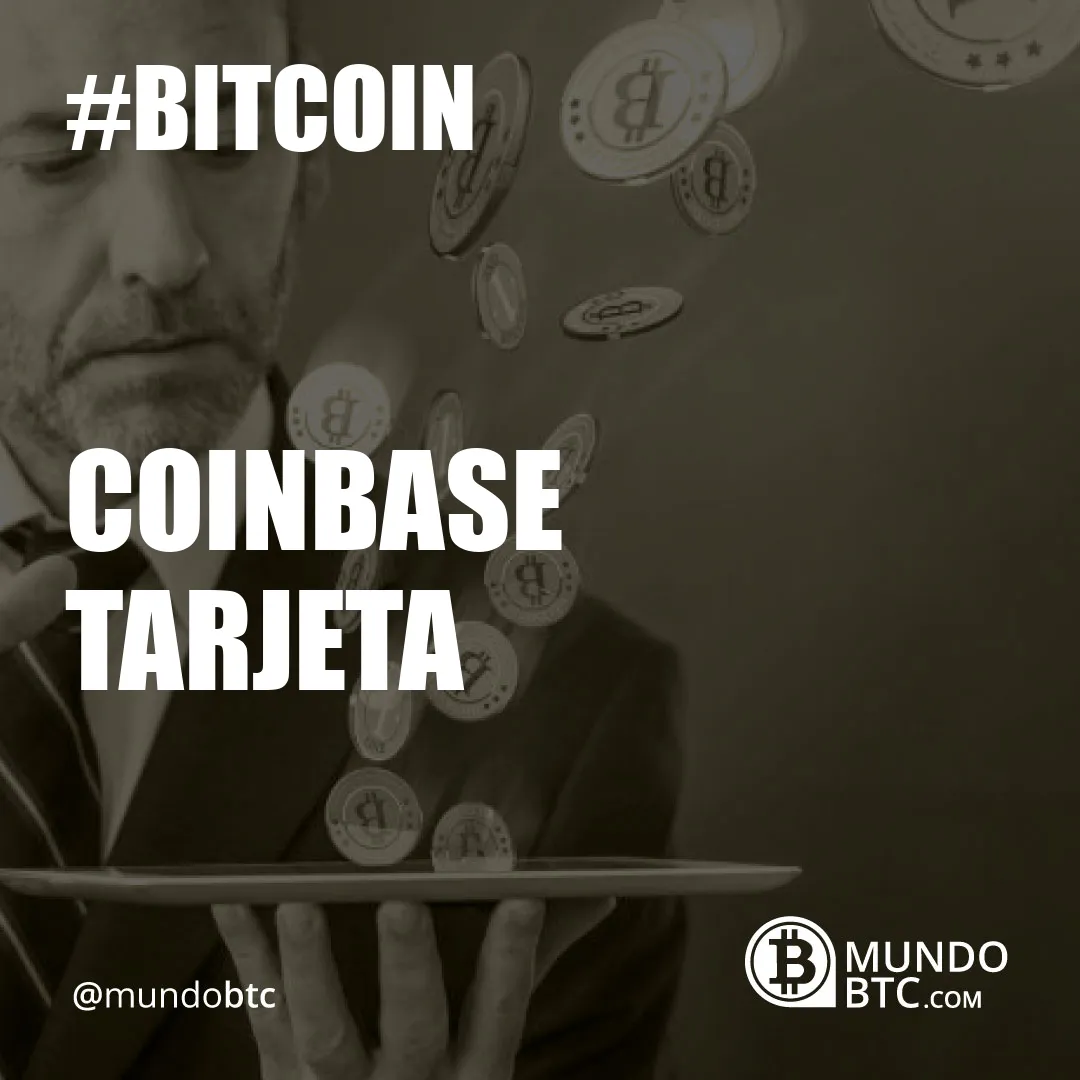 Coinbase Tarjeta