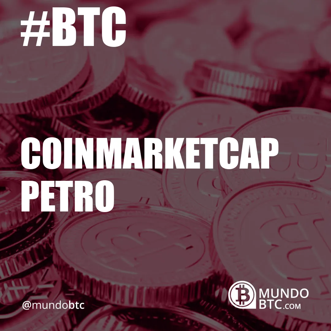 Coinmarketcap Petro