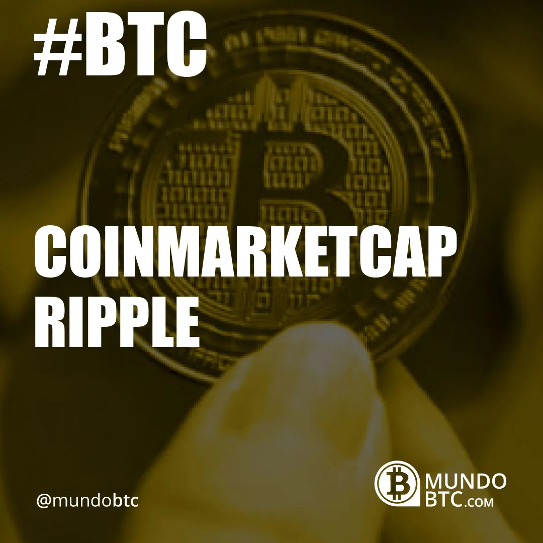 Coinmarketcap Ripple