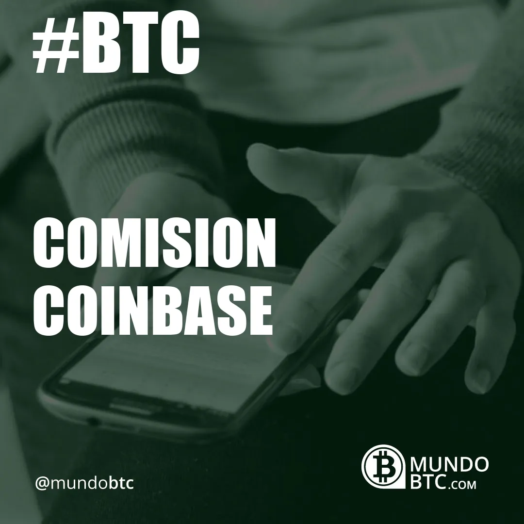 Comision Coinbase