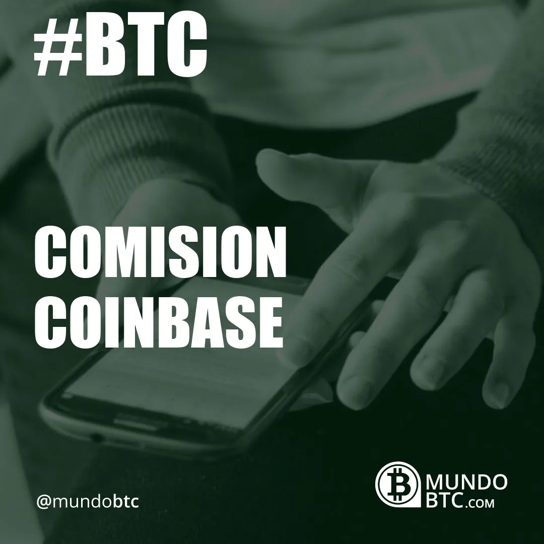 comision coinbase