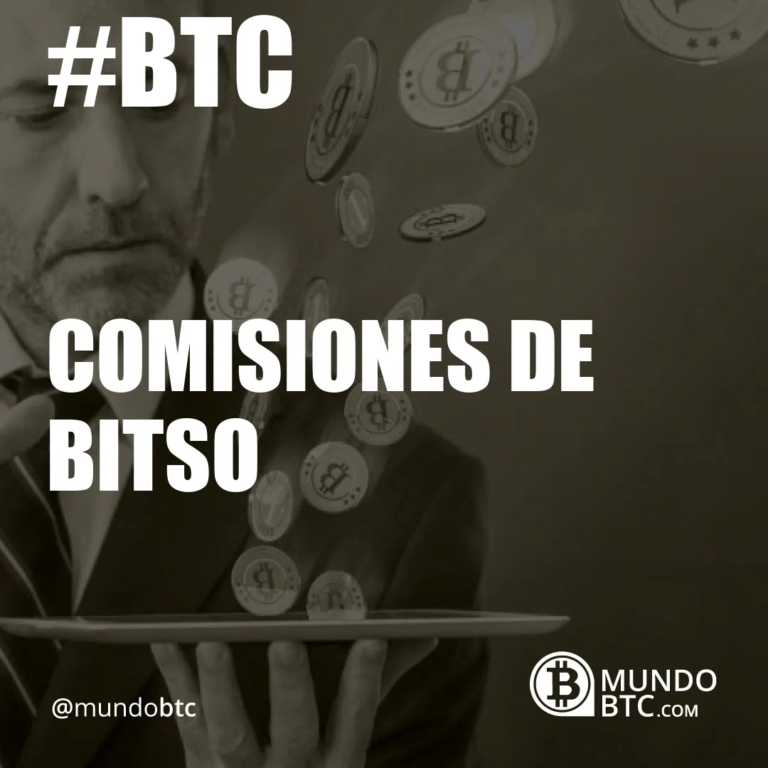 comisiones de bitso