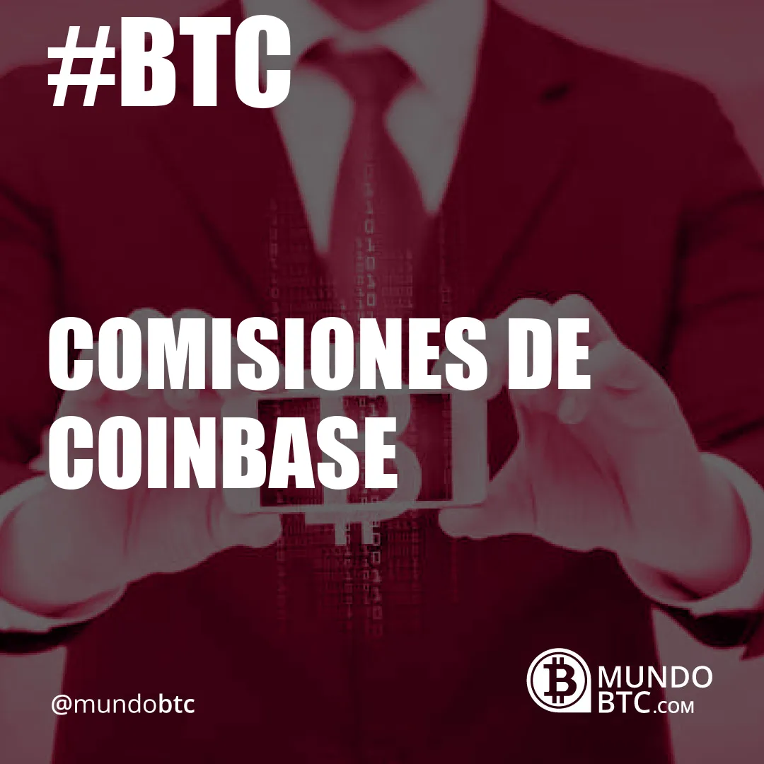 Comisiones de Coinbase