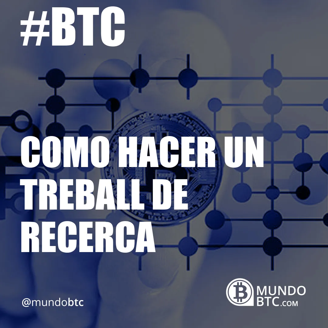 Como Hacer un Treball de Recerca