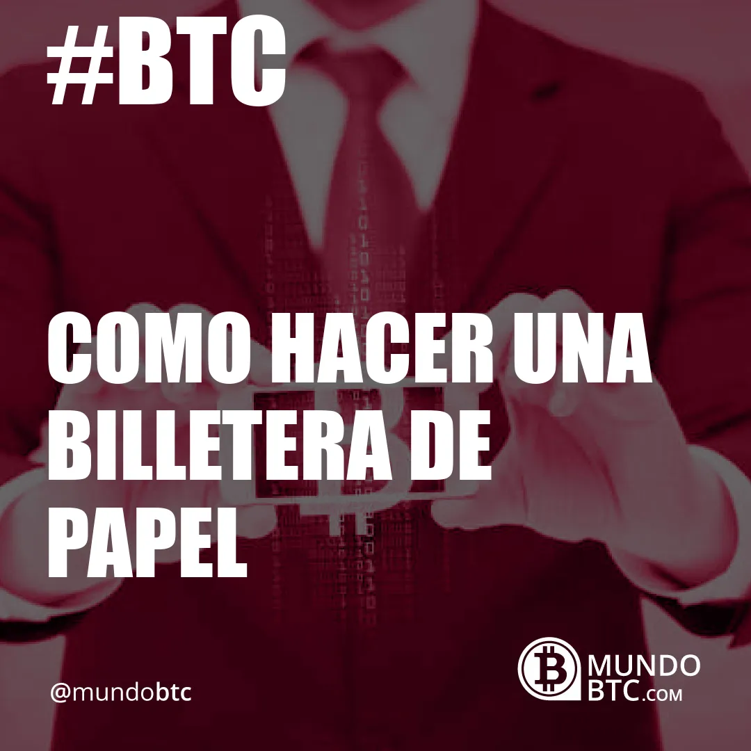 Como Hacer Una Billetera de Papel