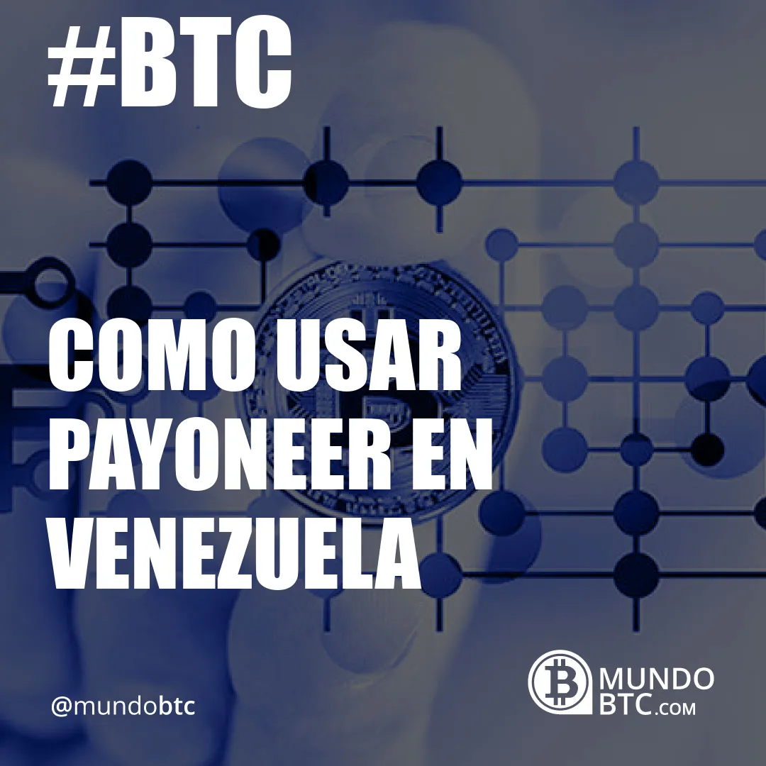 como usar payoneer en venezuela