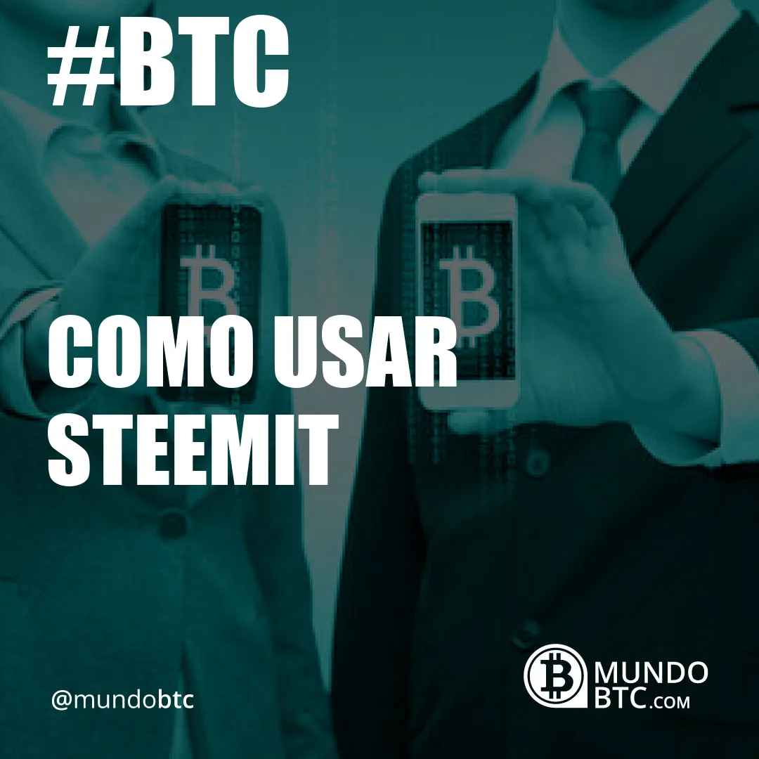 como usar steemit