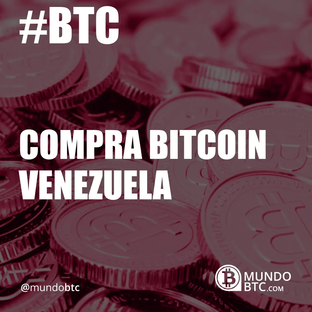 compra bitcoin venezuela