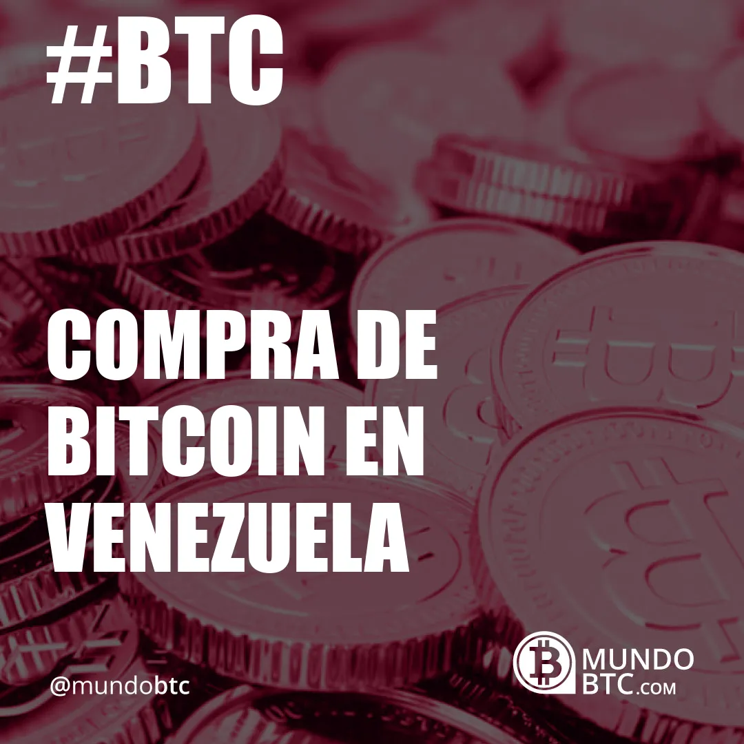 compra de bitcoin en venezuela