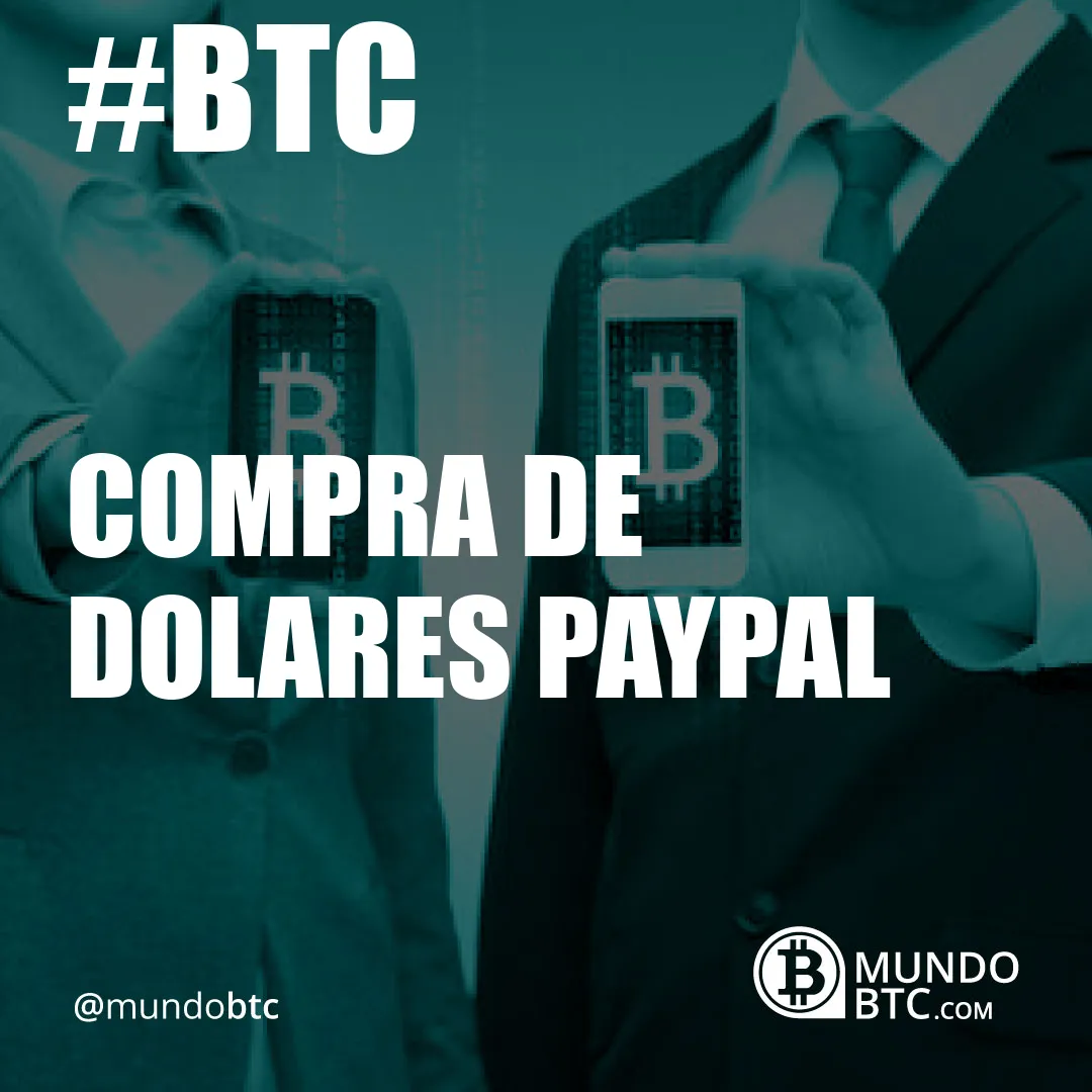 Compra de Dolares Paypal